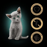 Sheba natvoer voor kittens, in diverse zakjes, met zalm (MSC) en kip in saus, multipack 40x85g