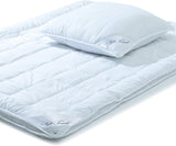 Aqua-Textil Soft Touch Set voor kinderen Dekbed 100 X 135 Cm 250G en 350G met kussen 40 X 60 Cm 150G Dekbed 4 seizoenen Klimaatbeheersing Oeko-Tex Dekbedden en dekbedden Naty Shop 155X220 Cm + 1X 80X80 Cm 4 seizoenen