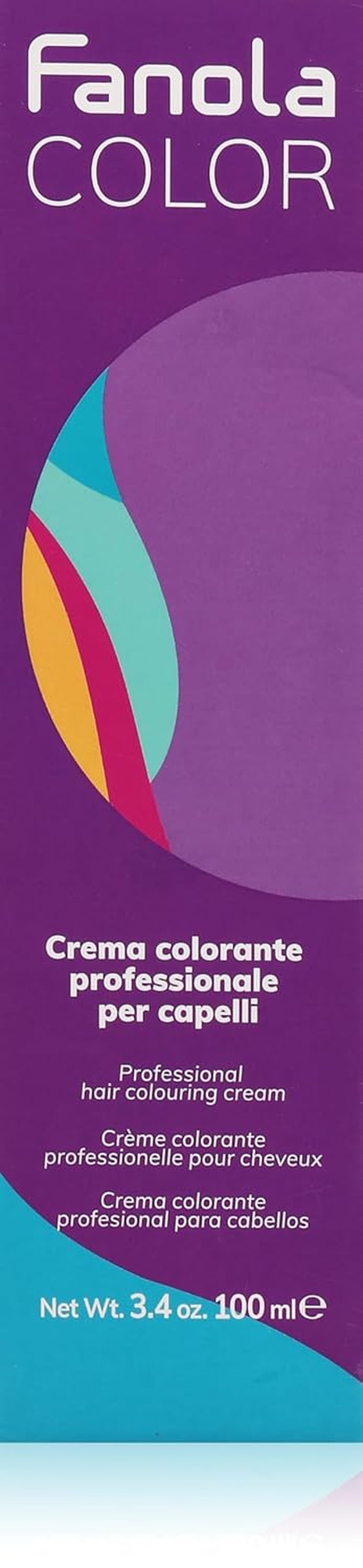 Fanola crema colore Kleurcrème 7.0 Blond, 100 ml Haarverf Naty Shop 4.0 Middenbruin