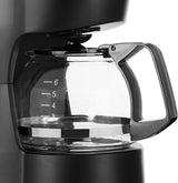 Tristar koffiezetapparaat, capaciteit 6 kopjes, 600W, warmhoudfunctie, automatische stop, permanent filter, antidruppelsysteem, compact en draagbaar, eenvoudig schoon te maken, CM-1246