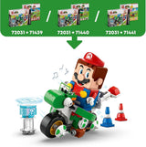 LEGO Super Mario: Mario Kart - Yoshi Bike, Nintendo Adventure Collectible Set, Cadeau voor kinderen, jongens, meisjes en gamers vanaf 7 jaar, Yoshi Figure Collection Set 72031 Bouwsets Besuche in LEGO-Store