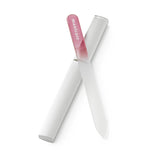 Nagelvijl gevoerd Natuurlijke en kunstmatige nagelvijl Dubbelzijdig Medium korrel Sterk Heavy Duty Thuissalon Professionele manicure pedicure 2 stuks