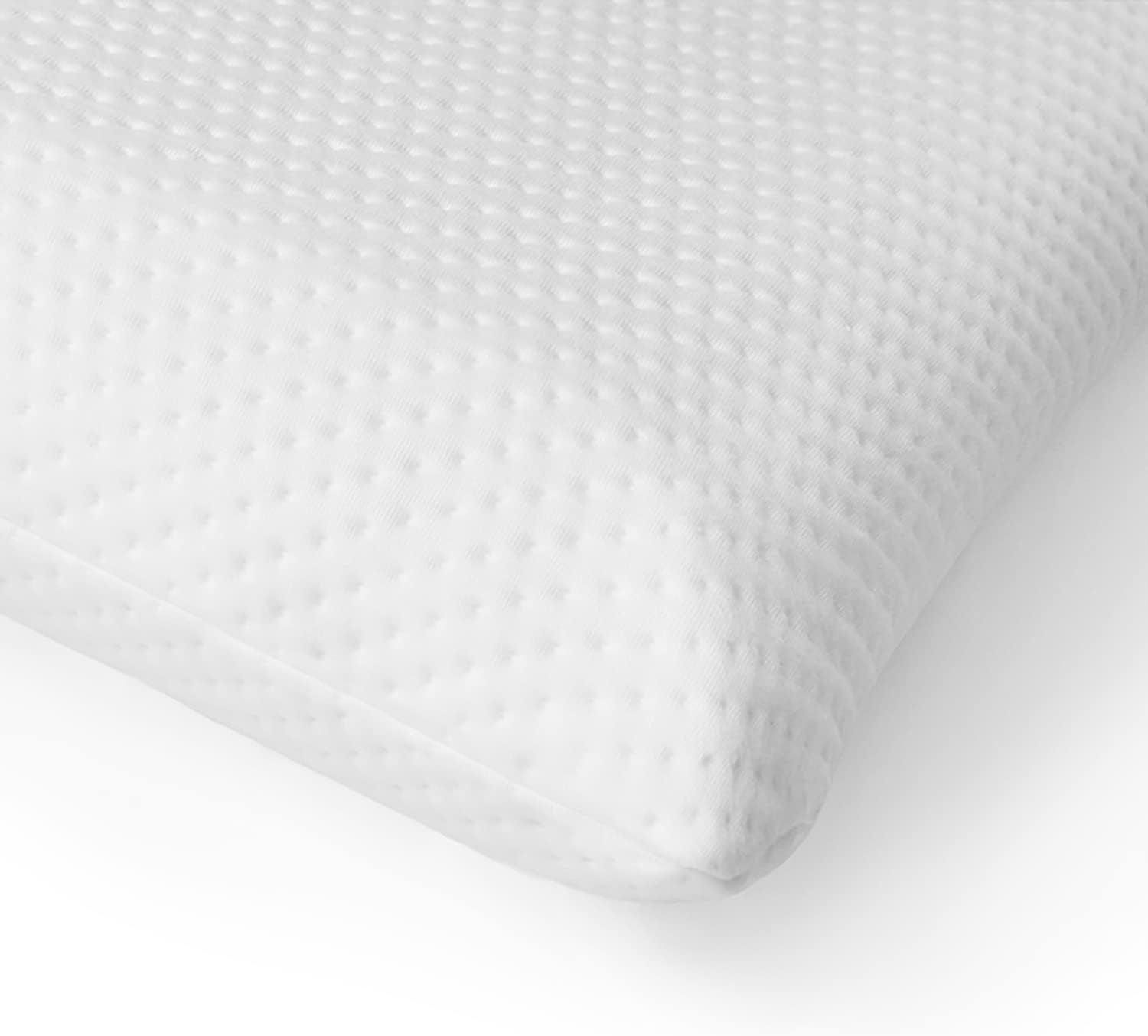 Mister Sandman Ergonomisch kussen 40X80, nekkussen met Aloë Vera kussensloop, Visco kussen Perfect voor buikslapers, rugslapers en zijslapers, kussen van traagschuim Cervicale orthopedische kussens Naty Shop Comfort Cover