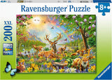Ravensburger legpuzzel voor kinderen - 13352 Sierlijke hertenfamilie - Legpuzzel van 200 stukjes voor kinderen vanaf 8 jaar Puzzel Naty Shop Standaardtitel