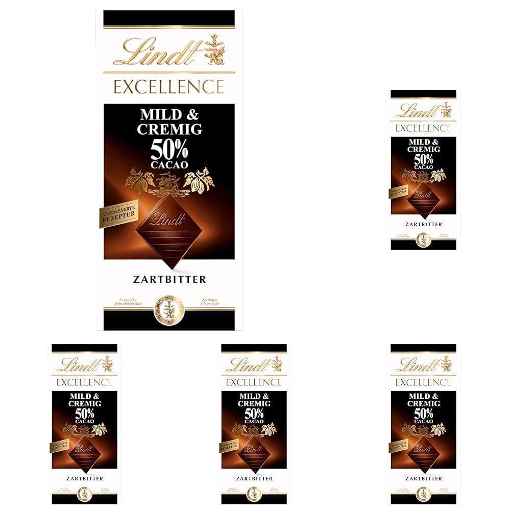 Lindt-chocolade | Reep EXCELLENCE 85% Cacao | 100g | Extra pure chocolade | Veganistische chocoladereep