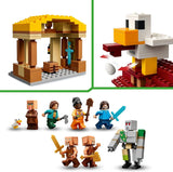 LEGO Minecraft Ghast Balloon Attack - Gamerspeelgoed voor kinderen - Videogamebouwset met huis, kip en golem - Filmartikelen voor jongens vanaf 10 jaar - 21273 Bouwsets Beuche in LEGO-Store