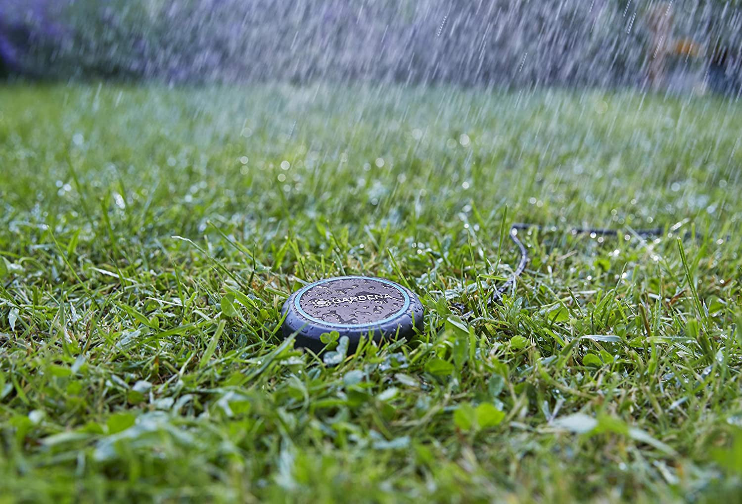 Gardena verlengkabel (10 m) voor regensensor en bodemvochtsensor, aansluitkabel met Easy Click systeem, verlengbaar tot 105 m, voor boven- en ondergronds gebruik (01868-20)