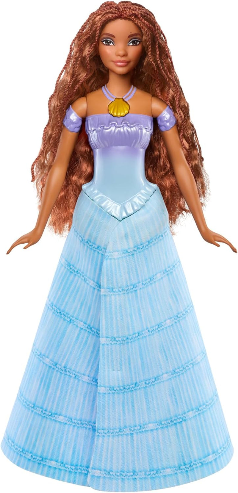 Mattel Disney Princess Ariel-pop, geïnspireerd door de kleine zeemeermin-film, transformatie: zeemeermin-man speelgoed, mobiel, Disney-cadeaus, 3 jaar oud speelgoed, HLX13 Naty Shop-poppen