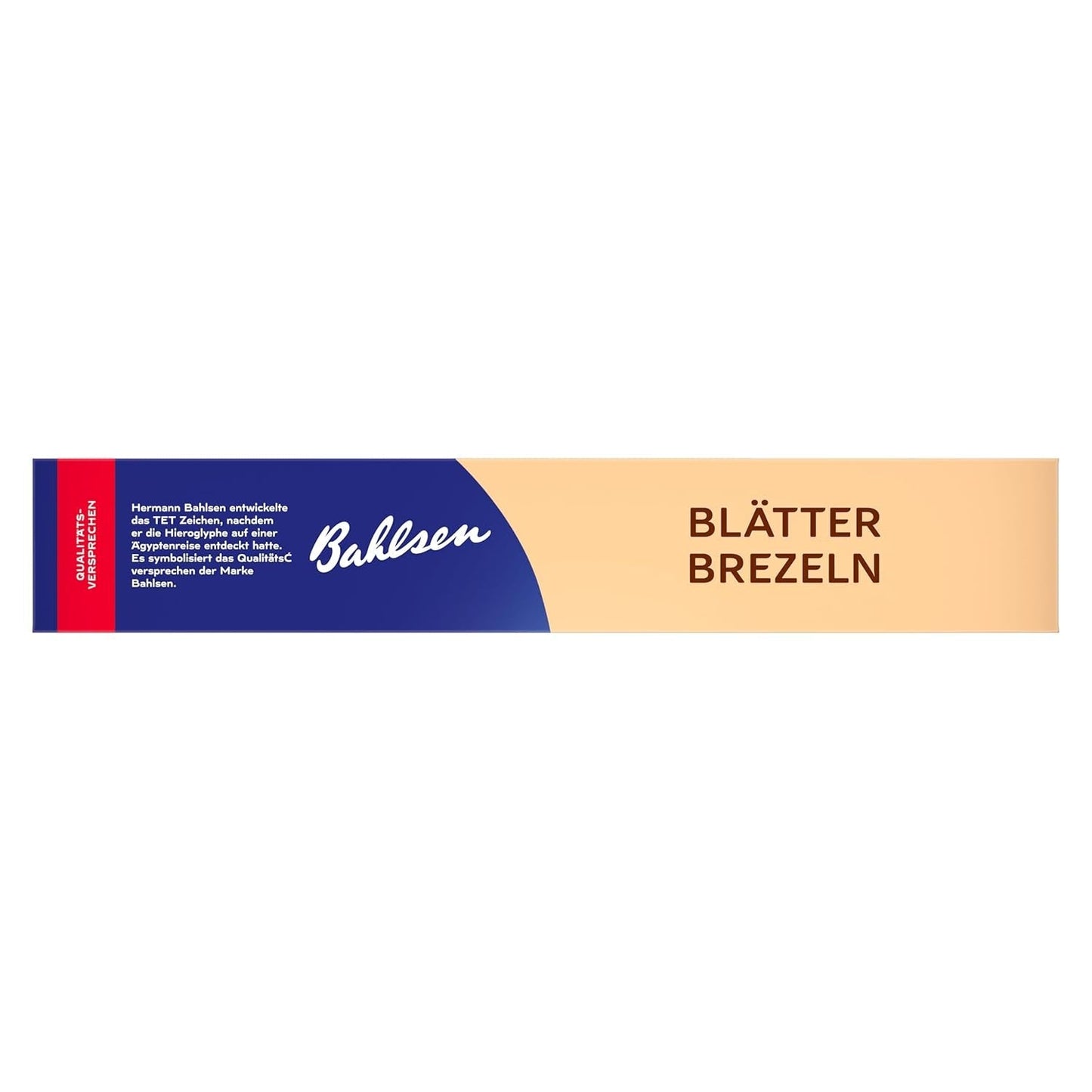 Bahlsen bladerdeeg - Pak van 12 - Gekarameliseerd bladerdeeg in pretzelvorm (12 x 100 g)