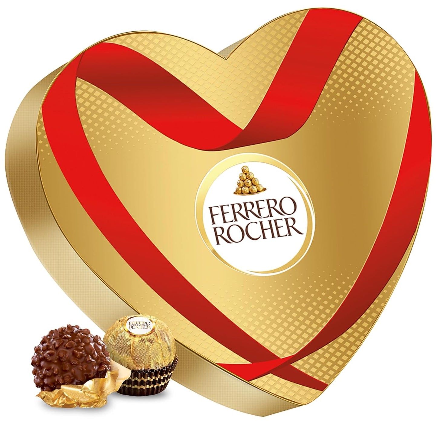 Ferrero Mon Chéri Heart - Valentijnsdag chocoladecadeau voor hem en haar - Knapperige chocolade, fruitige likeur en gearomatiseerde kersen - Voor Valentijnsdag, Moederdag en Pasen - 1 pakje 147g