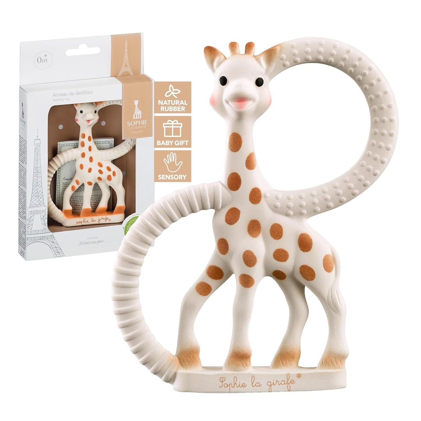 Bijtspeeltje Sophie, de giraffe, ZACHT, 010318
