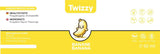 Twizzy Banana food smaak - 60 ml - Intense smaak - Ideaal voor het bakken van Aroma's Naty Shop