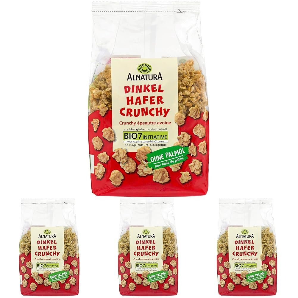 Krokant met spelt en biologische haver, 375g