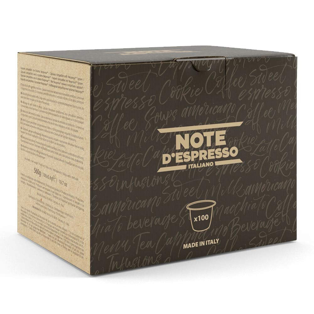 Arabica koffiecapsules Nespresso-compatibel 5,6 g x 100 capsules