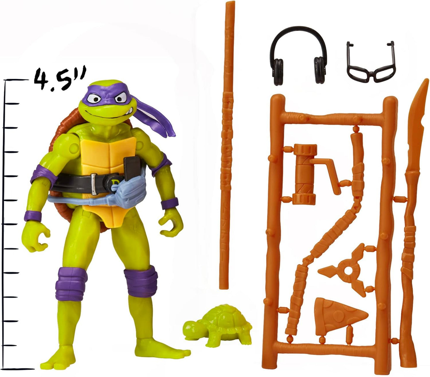 TEENAGE MUTANT NINJA Turtles - Donatello Basisfiguur Actiefiguren Naty Shop