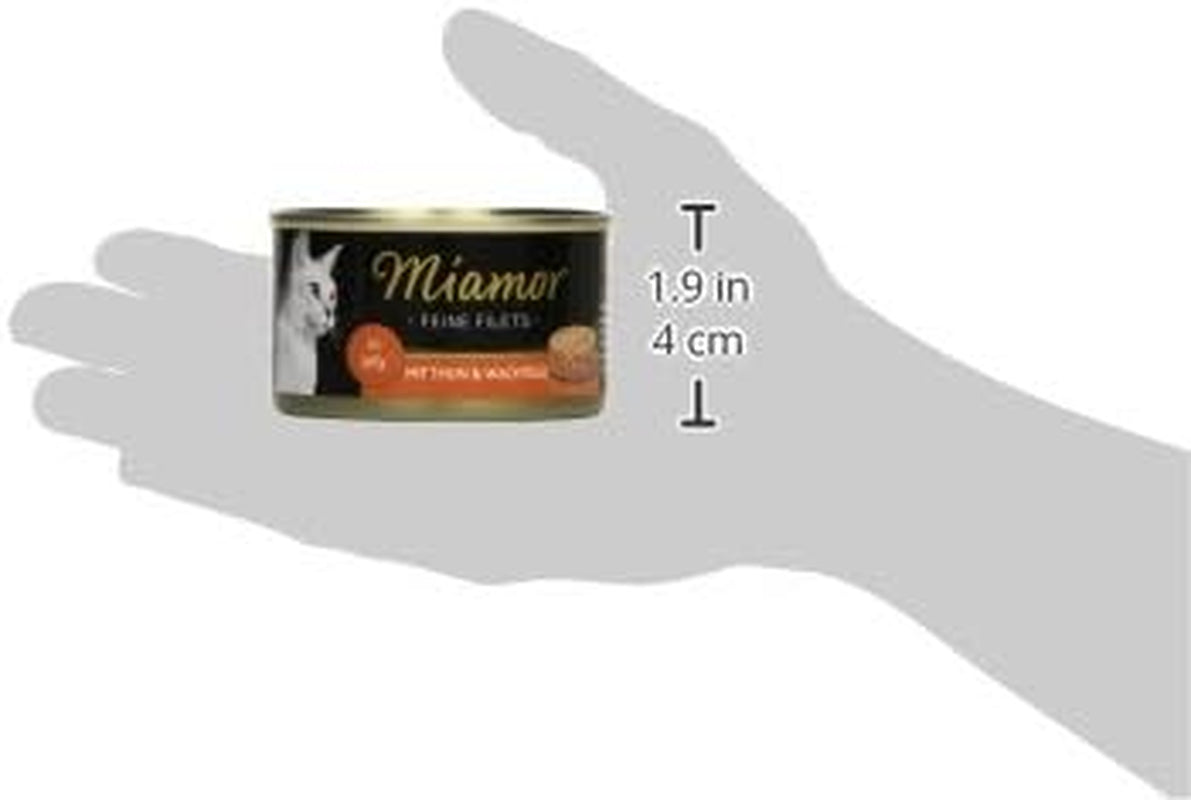 - Fijne filets in gelei | Natvoer voor volwassen katten met stukjes filet in gelei. Ingeblikte vetarme aanvullende voeding zonder toevoegingen | 24 x 100 g Tonijn en kwarteleitjes