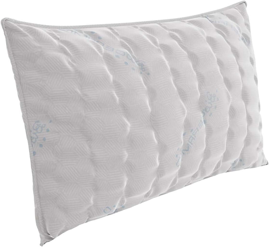 Italiaans beddengoed MB Home Italia, kussen, biokeramisch, lichtgrijs, 45 x 75 cm Naty Shop standaard kussens