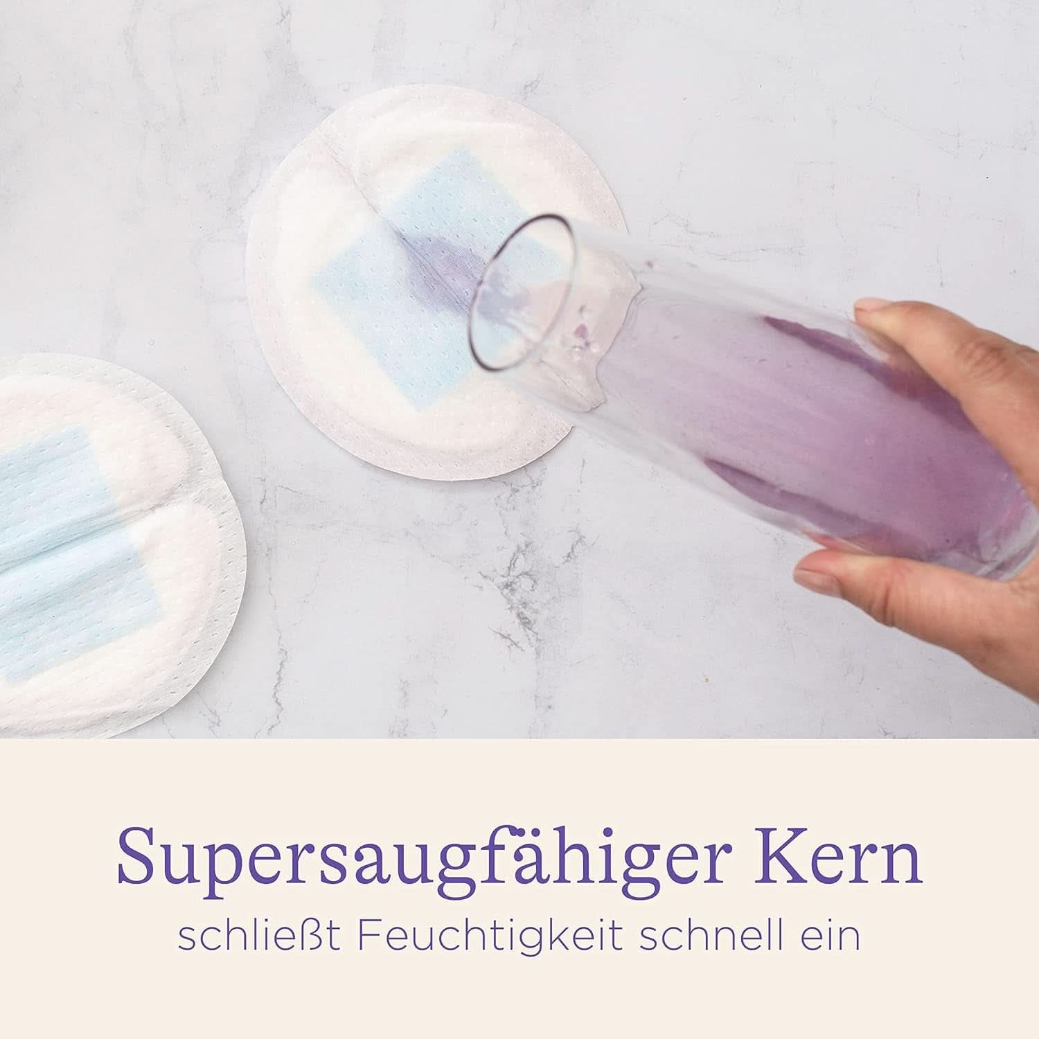 Lansinoh Stilleinlagen Blue Lock, 60 Stück Accessoires voor voeding en borstvoeding Bebe Naty Shop