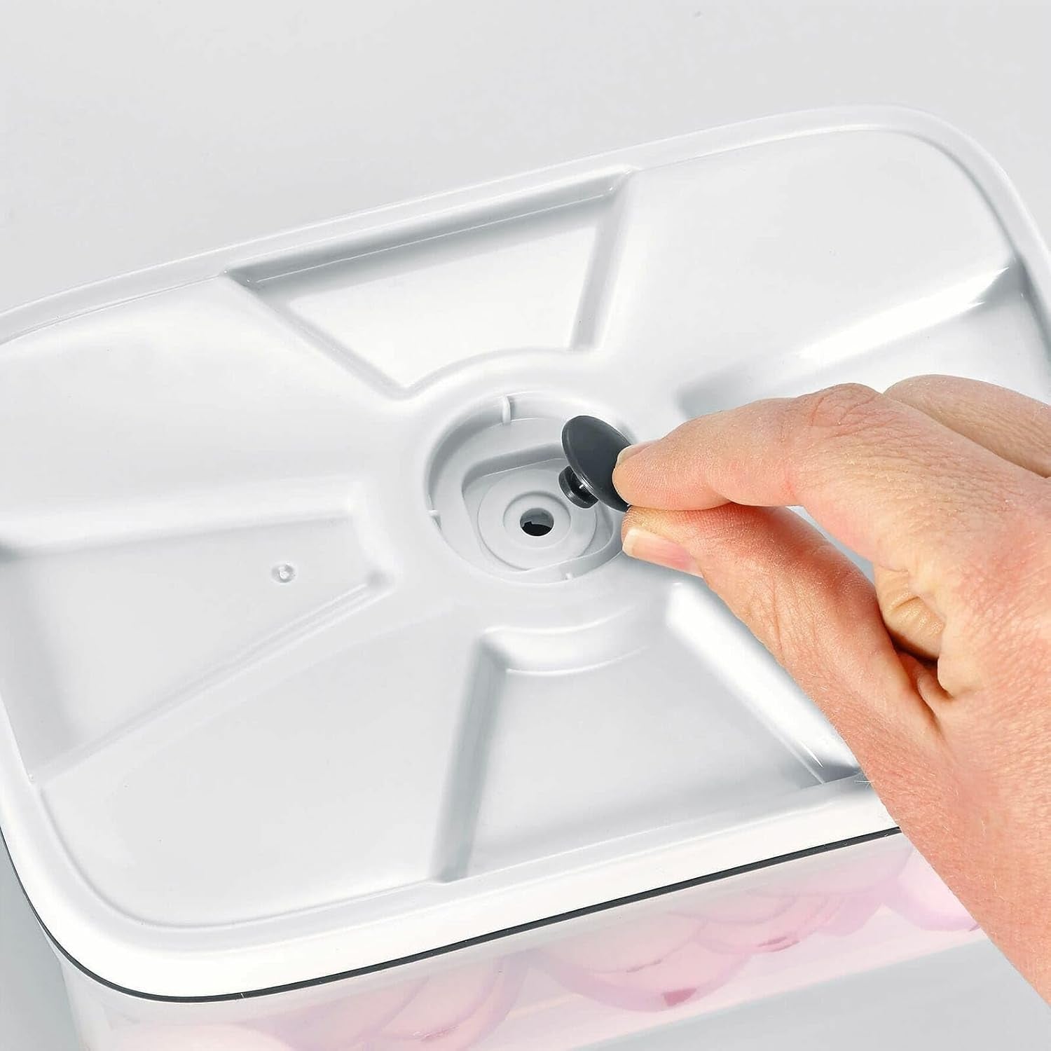 SEVERIN vacuümcontainer, duurzame vacuümcontainer met een inhoud van 0,75 liter per container, 2 sets, transparant, kunststof, keukenapparatuur, ZB 3620 Voedselbewaardozen Naty Shop