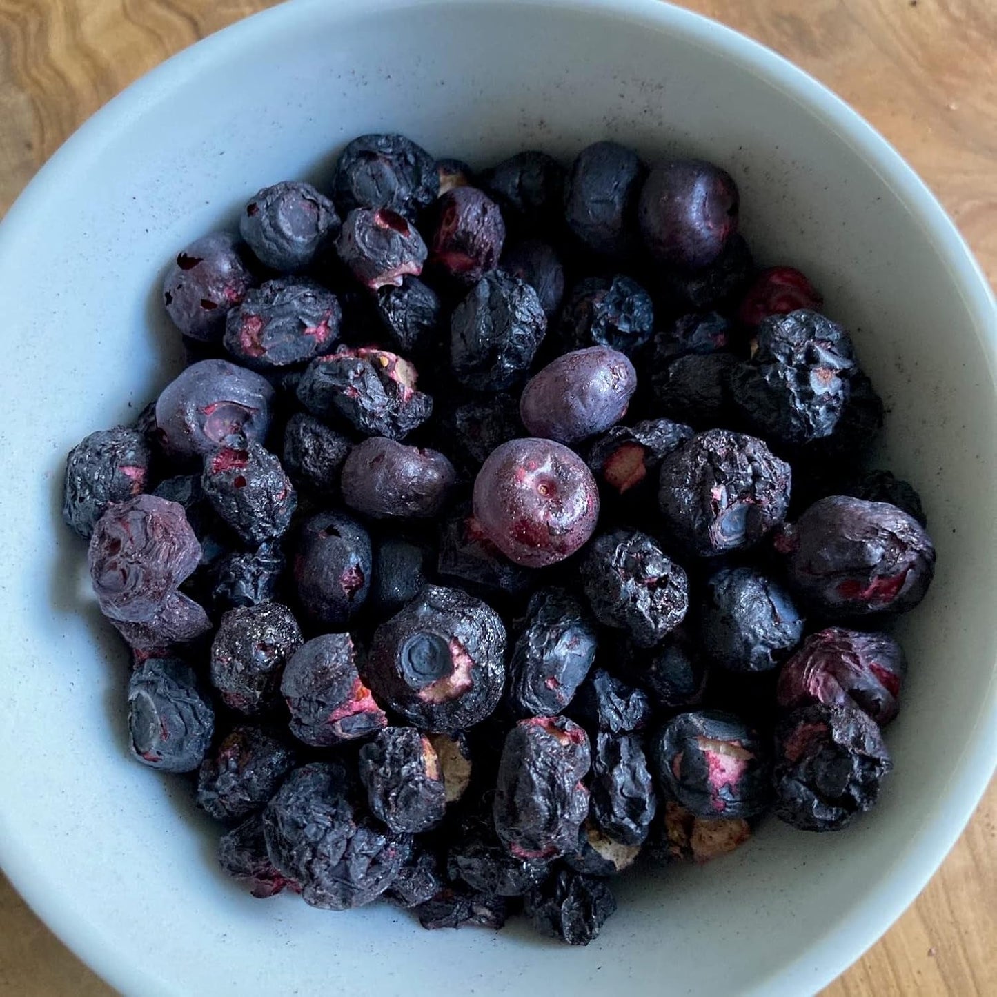 Bosbessen | gelyofiliseerde bosbessen, heel uit Duitsland | regionaal = 100% Noord-Duitsland | oogst 2024, 40 g Naty Shop gedroogde producten