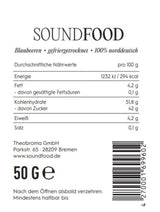 Bosbessen | gelyofiliseerde bosbessen, heel uit Duitsland | regionaal = 100% Noord-Duitsland | oogst 2024, 40 g Naty Shop gedroogde producten