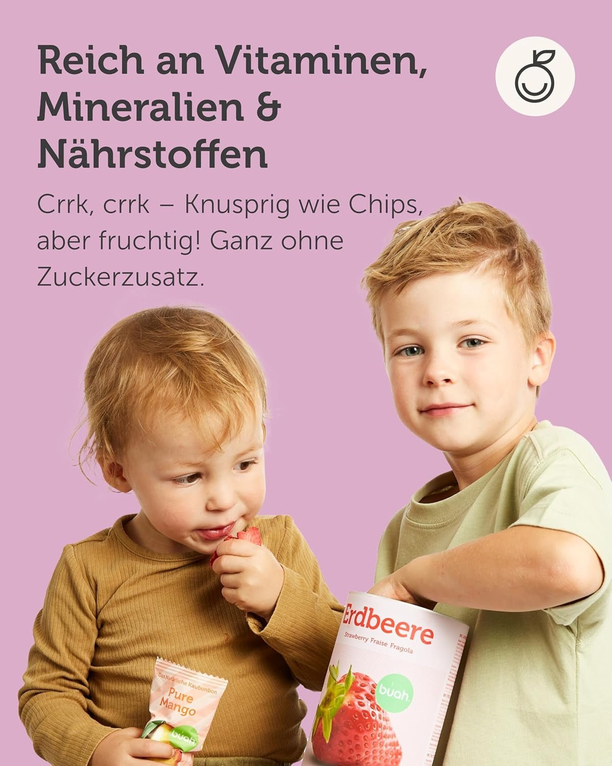 Gevriesdroogde biologische bosbessen BUAH® | Gevriesdroogde biologische bosbessen zonder toegevoegde suiker | 100% gevriesdroogd fruit (veganistisch, glutenvrij, lactosevrij) | Ideale snack (140g) Naty Shop gedehydrateerde producten