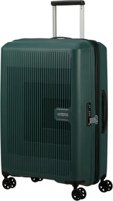 American Tourister Aerostep - Spinner L, Uitbreidbare koffer, 77 cm, 101,5/109 L, Oranje (Helder Oranje) - Naty Shop