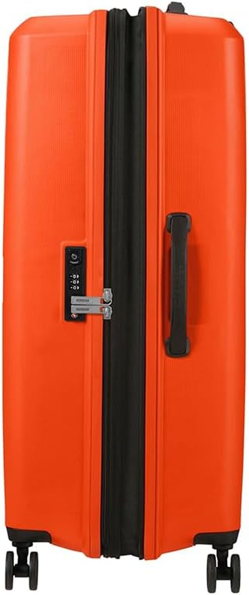 American Tourister Aerostep - Spinner L, Uitbreidbare koffer, 77 cm, 101,5/109 L, Oranje (feloranje) Bagage en reisbenodigdheden Naty Shop