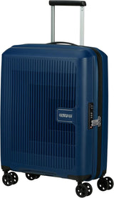 American Tourister Aerostep - Spinner L, Uitbreidbare koffer, 77 cm, 101,5/109 L, Oranje (Helder Oranje) - Naty Shop