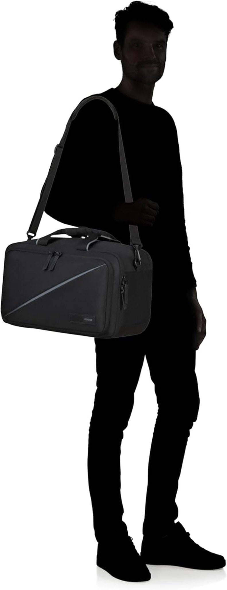 American Tourister Take2Cabin - Ryanair 3-weg reistas, 40 cm, 25 L, zwart (zwart) Bagage en reisuitrusting Naty Shop