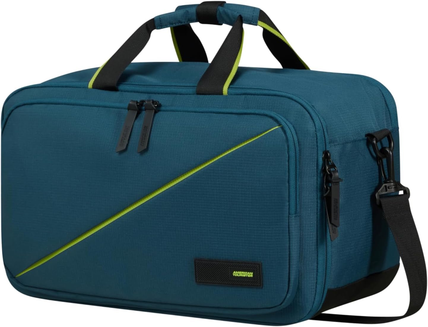 American Tourister Take2Cabin - Ryanair 3-Way Reistas 40cm 25L Zwart (Zwart) Naty Shop Bagage & Reisuitrusting Harbor Blauw 14"