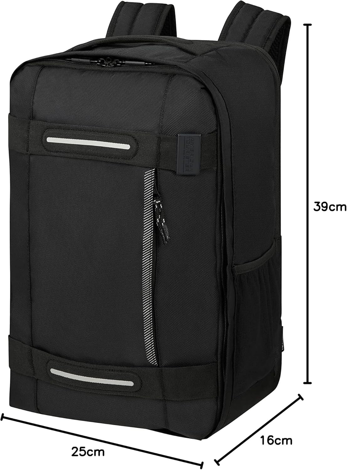 American Tourister Urban Track - Ryanair handtas onder de stoel, 25 x 20 x 40 cm, 24,5 L, zwart (Asphalt Black) Bagage en reisbenodigdheden Naty Shop