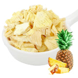 Gevriesdroogde ananas 250g, grote stukken, gevriesdroogd fruit in plakjes, ongezoet, fruitige ananasstukjes, gedroogde ananas Gedroogde producten Naty Shop