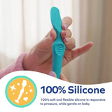 Nuby Luiercrème-applicator - Spatel voor uitslagcrème | inclusief reisetui | geschikt vanaf de geboorte Kinderen - Bad- en huidverzorging Naty Shop
