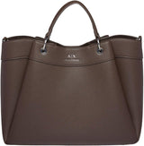 Armani Exchange Essential voor dames, Wave, zilver bedrukt logo Shopping L-tassen Dames Naty Shop Liquor