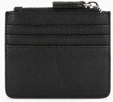 Armani Exchange kleine dames portemonnee met drukknopen, reisaccessoire-envelop kaarthouder, zwarte portemonnee dames Naty Shop