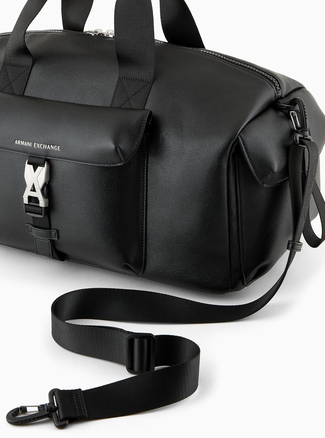 Armani Exchange Matthew-reistas voor heren, duurzame bijl-tuc-sluiting, bagage en reisuitrusting Naty Shop