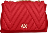 Armani Exchange Margareth Chain schouderbanden Soft Touch Crossbody Medium tassen dames Naty Shop Curse