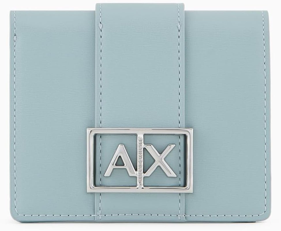 Armani Exchange Jodie Mini-portemonnee voor dames Naty Shop Damesportemonnee Dark Reflection One size fits all