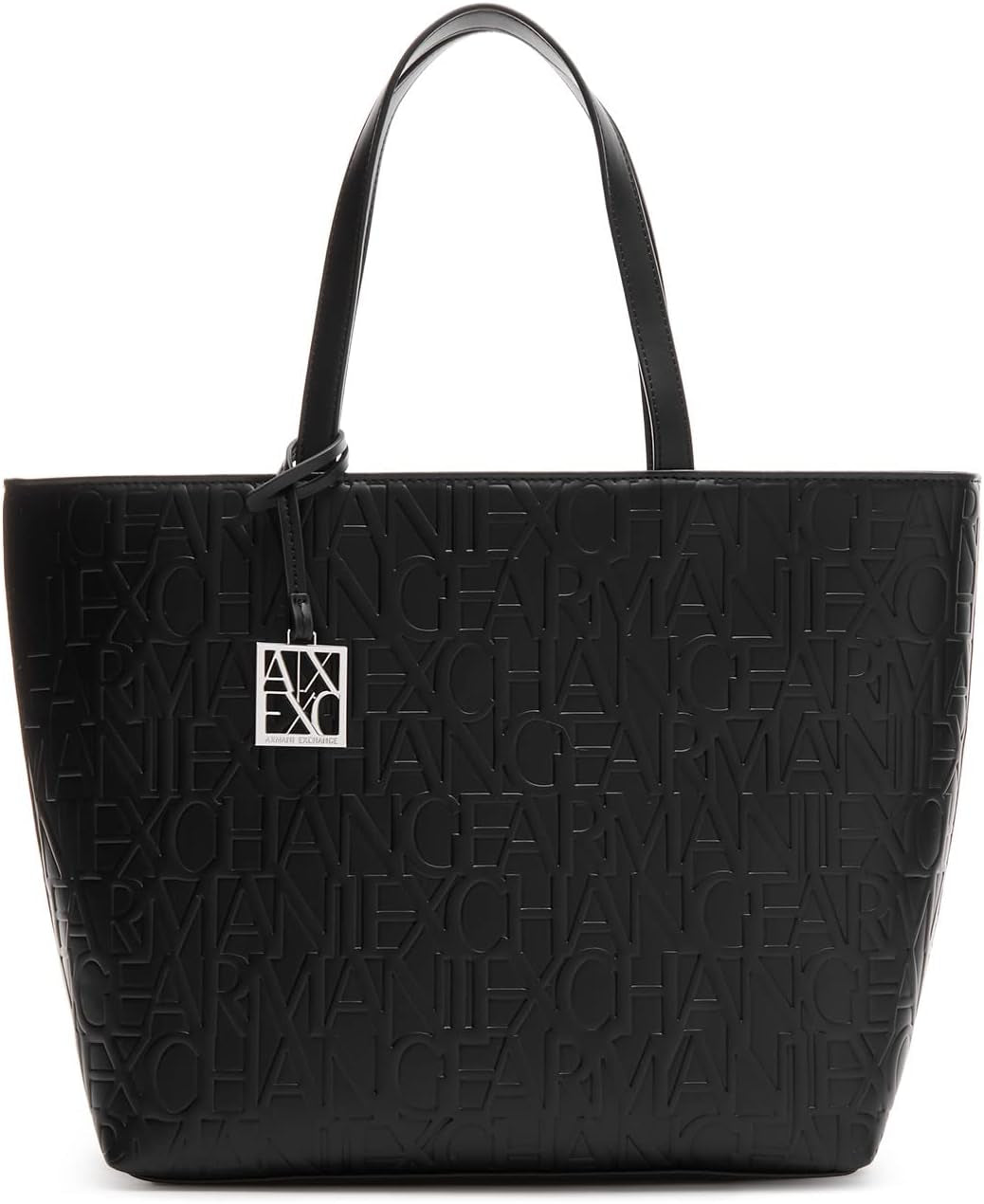 Armani Exchange Dames Liz - Open Medium Shopping-handtas, Zwart (Nero Black), 28x11x40 cm (L x H D) EU Damestassen Naty Shop Standaard titel