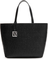 Armani Exchange Dames Liz - Open Medium Shopping-handtas, Zwart (Nero Black), 28x11x40 cm (L x H D) EU Damestassen Naty Shop Standaard titel