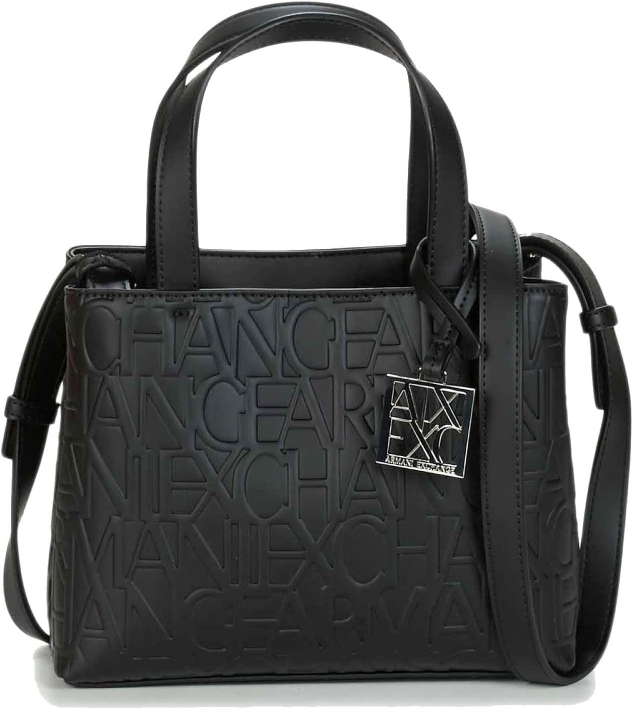 Armani Exchange Dames Liz - Kleine Open Shopping Tote Negru (Nero - Zwart) Damestassen Naty Shop