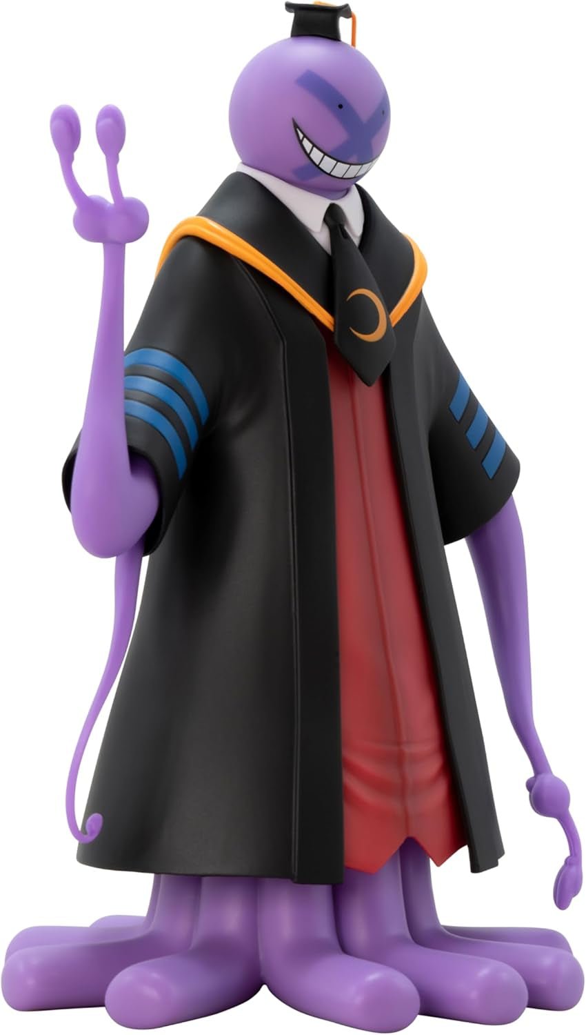 Assassination Classroom Purple Koro Sensei SFC PVC verzamelfiguur 7,8 inch hoogte Anime en Sleeve Standbeeld Home Decor Slaapkamer Kantoor Cadeau Beelden en sculpturen Naty Shop
