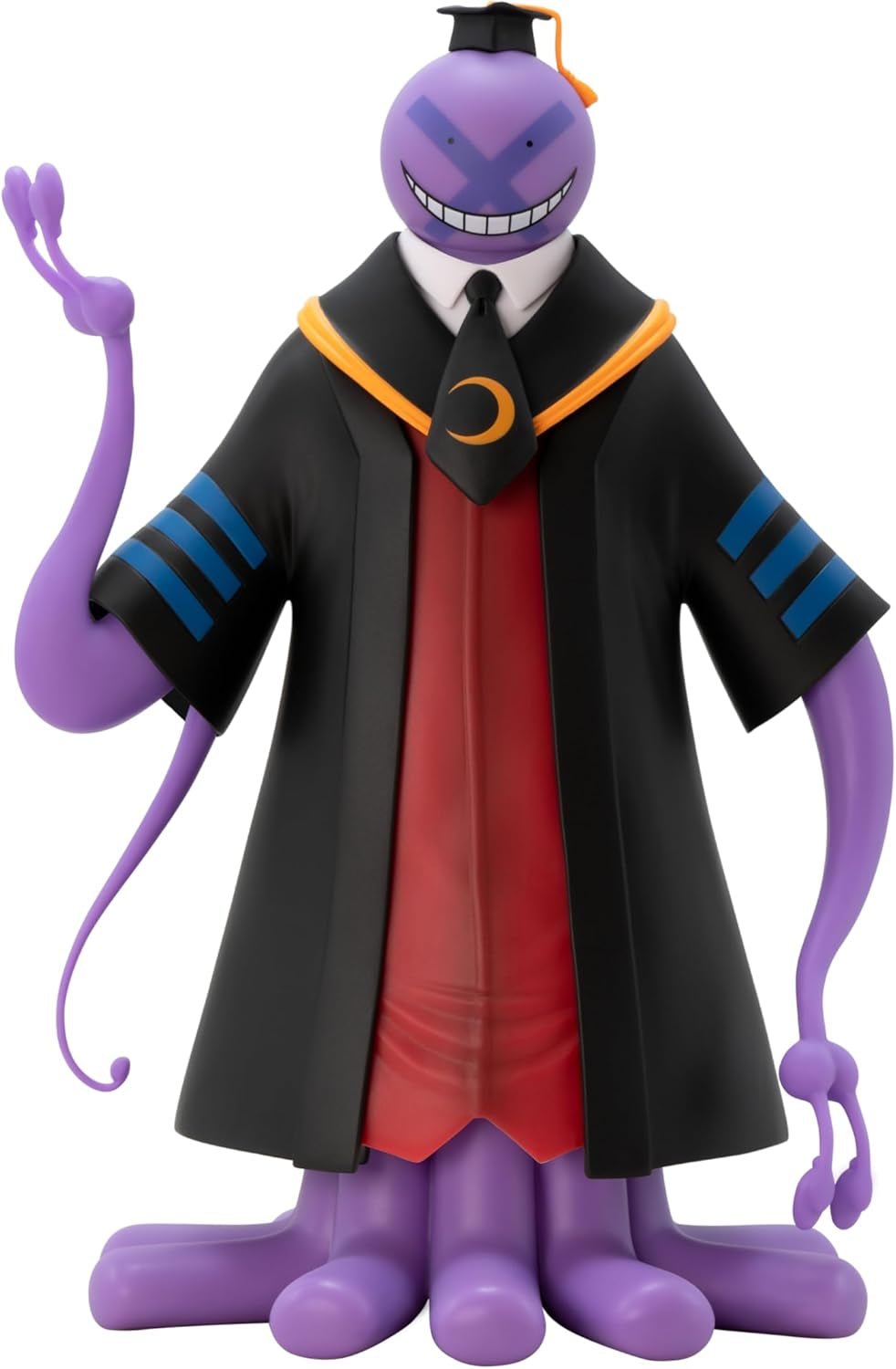 Assassination Classroom Paars Koro Sensei SFC PVC verzamelfiguur 7,8 inch hoogte Anime & Sleeve Standbeeld Home Decor Slaapkamer Kantoor Cadeau Beeldjes en sculpturen Naty Shop Standaardtitel