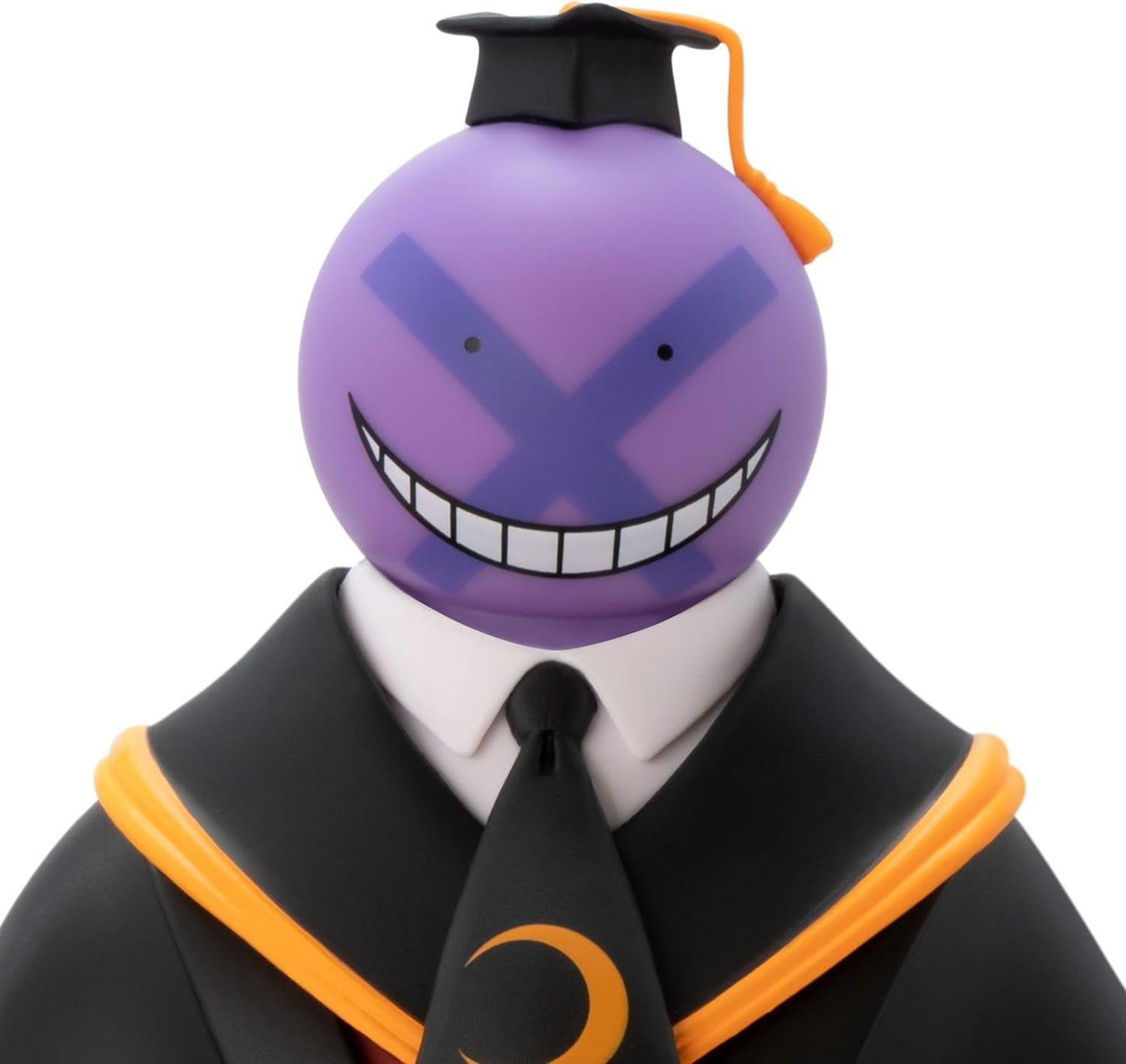 Assassination Classroom Purple Koro Sensei SFC PVC verzamelfiguur 7,8 inch hoogte Anime en Sleeve Standbeeld Home Decor Slaapkamer Kantoor Cadeau Beelden en sculpturen Naty Shop