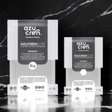 Azucren, rolfondant, rolfondant grijs, gemakkelijk te gebruiken, glad, flexibel, zacht en buigzaam, perfect voor taartversiering, halal, koosjer, glutenvrij, citroensmaak (250 g) Naty Shop suikerpasta