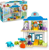 LEGO DUPLO Eerste bezoek aan de dokter in de stad, Bouwspeelgoed, Speelset om de fijne motoriek te bevorderen, Cadeau voor peuters van 2 jaar oud, Educatief speelgoed, Ziekenhuisrollenspel 10449 Bouwsets Besuche den LEGO-Store Default Title