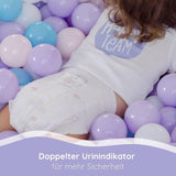 Bella Baby Happy Premium Luiers, Maat 6, Junior Extra, 15+ kg, 96 stuks, DERMATEST en OEKO-TEX Seal, Wegwerpluiers