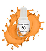 Gelvoedselkleuring, beige, champagnekleur, 20 g. Voedselkleuring voor een breed scala aan toepassingen voor het decoreren van taarten, taarten, room, biscuitgebak, royal icing, macarons.