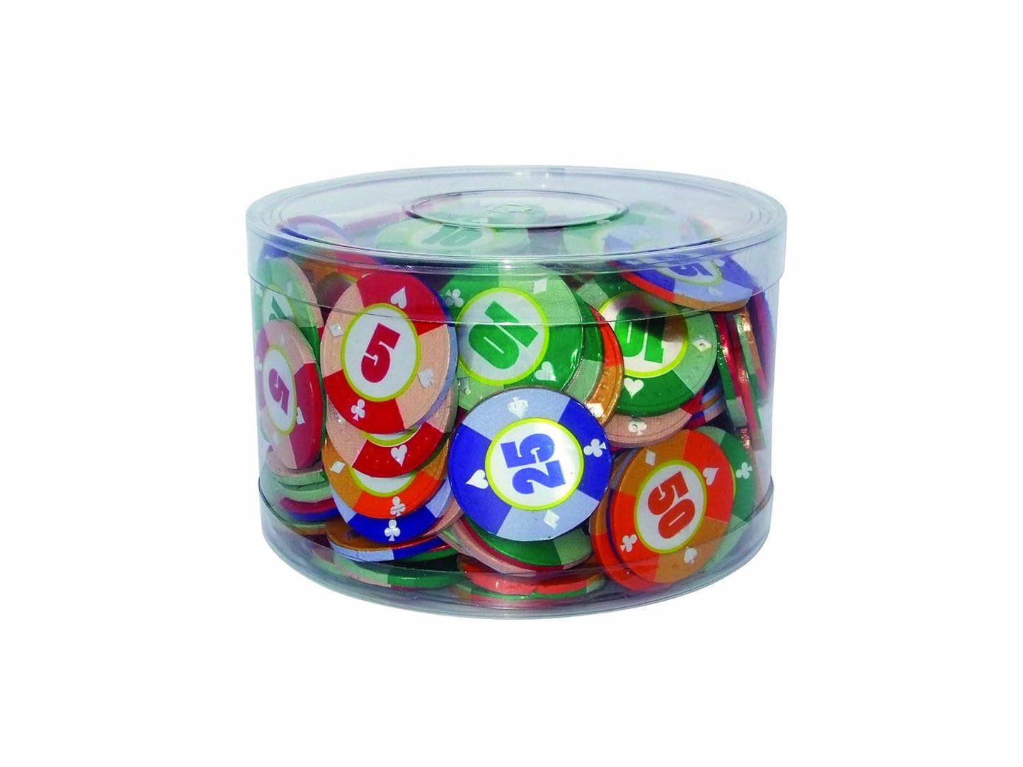 Theobroma Goldgeld Schokoladen Euros, Lose Münzen in Der Dose, 1Er-pakket (1 X 1 Kg) Naty Shop Pokerchips